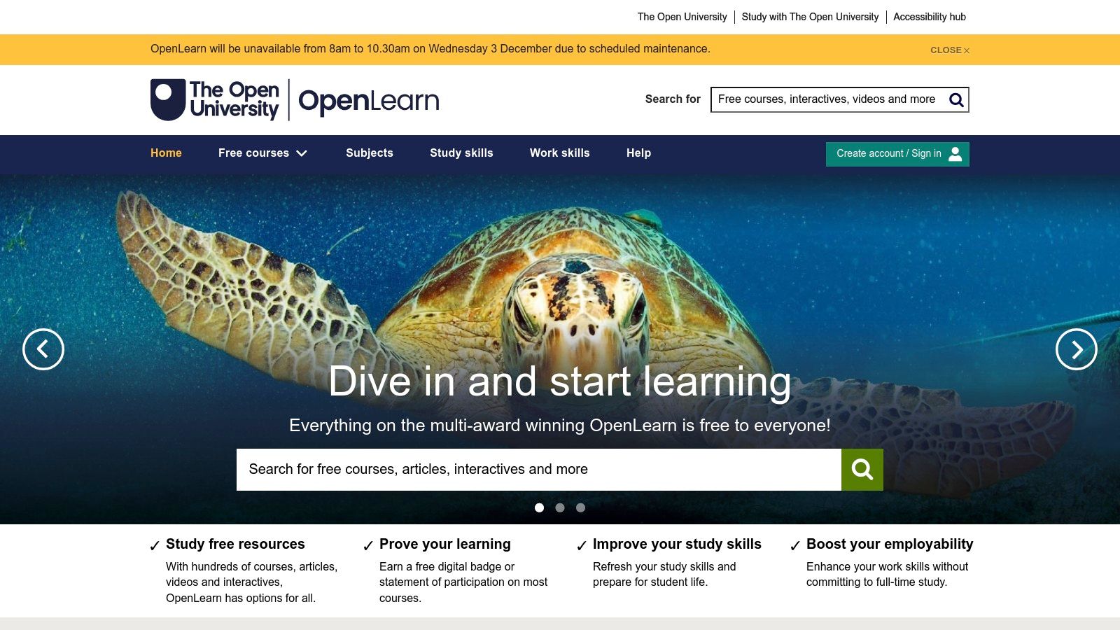 OpenLearn (The Open University)