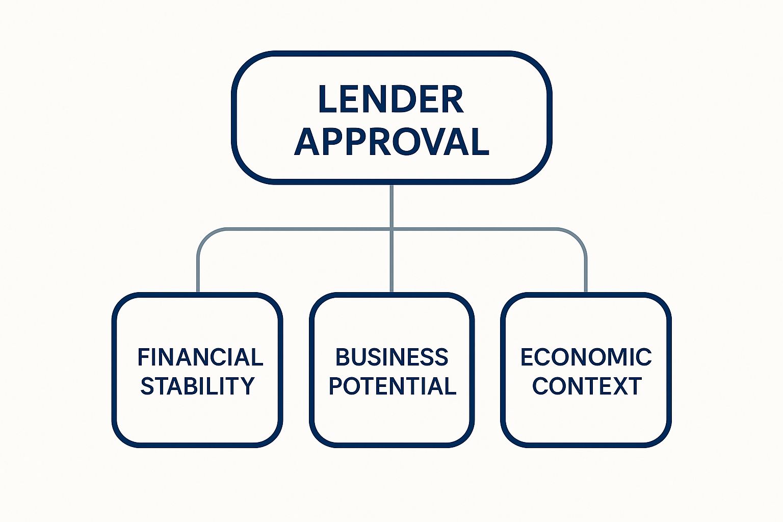 Infographic about business loan requirements