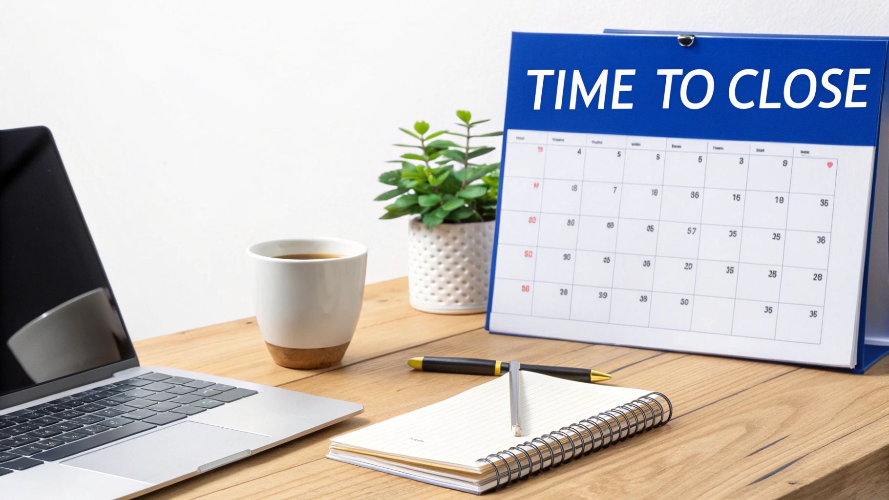 A person sitting at a desk, thoughtfully reviewing documents and making a decision.