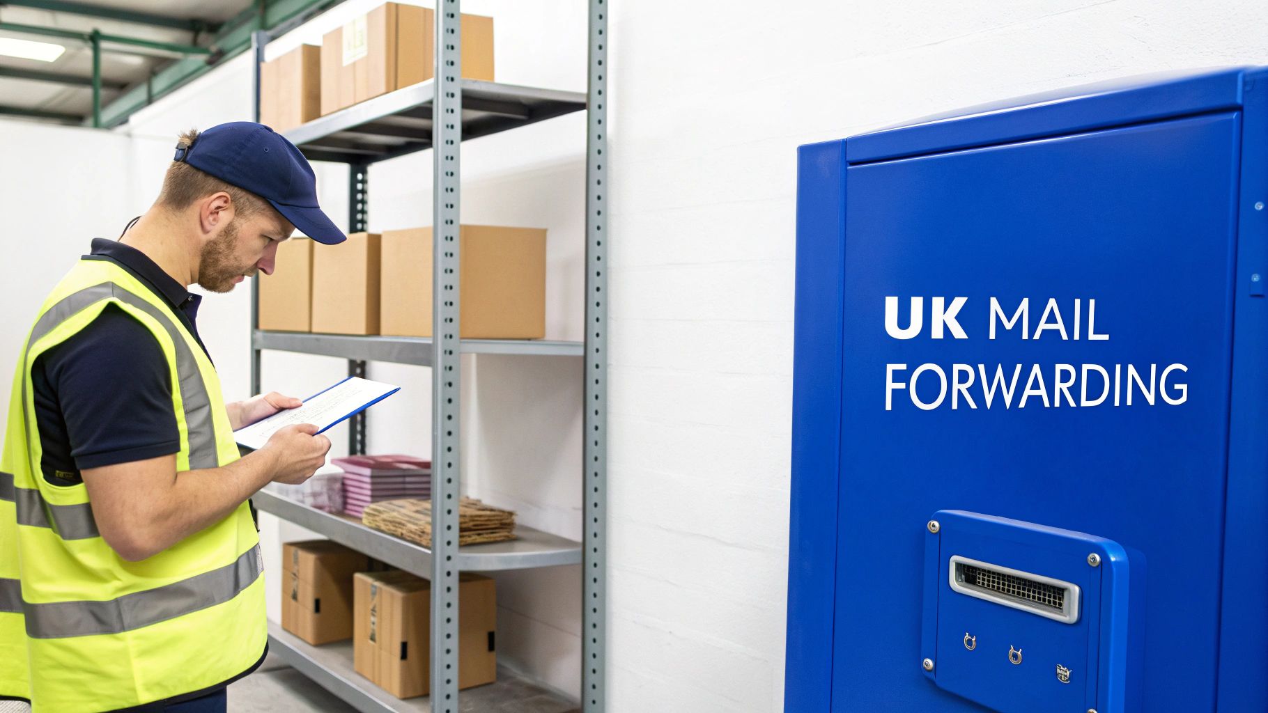 A professional office building representing a registered office address.