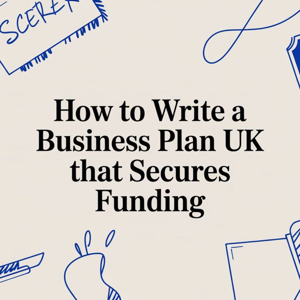 How to write a business plan
